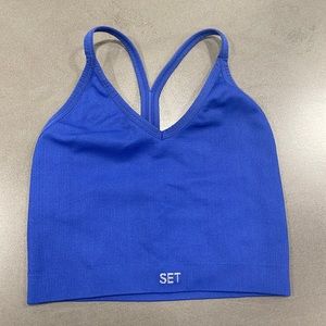 SET ACTIVE sculpt flex ribbed V bra